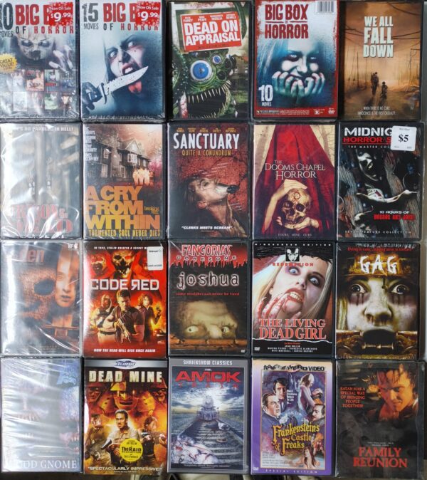 100 Brand new horror DVDs sealed (LOT 08) Ships free to lower 48 states - Image 3