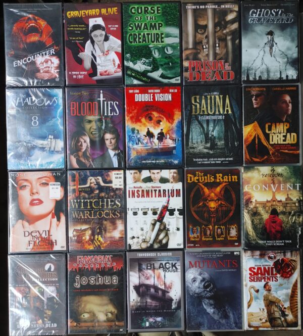 100 Brand new horror DVDs sealed (LOT 08) Ships free to lower 48 states - Image 2