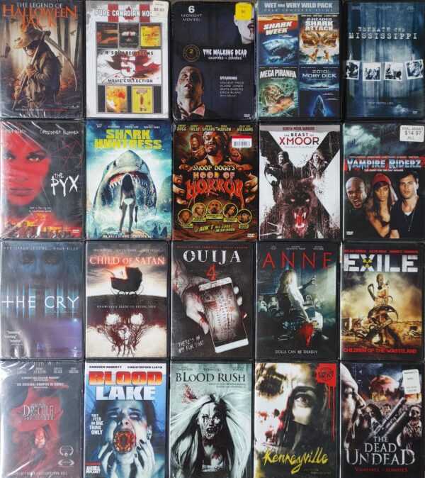 100 Brand new horror DVDs sealed (LOT 09) Ships free to lower 48 states - Image 3