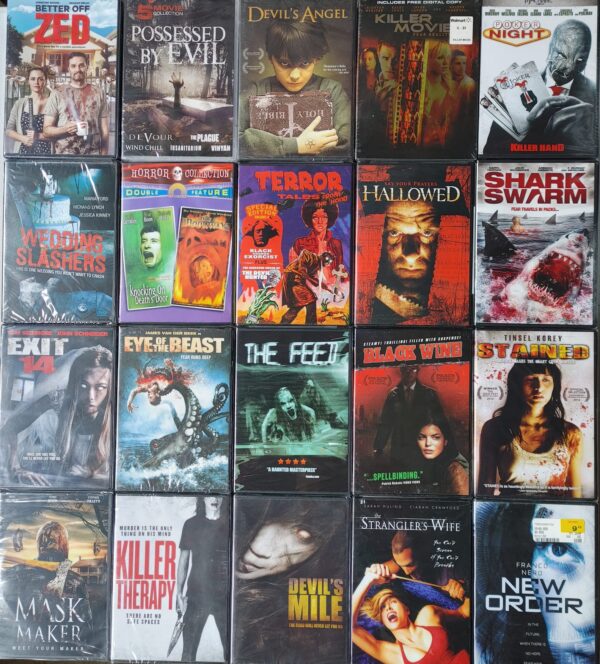 100 Brand new horror DVDs sealed (LOT 09) Ships free to lower 48 states - Image 2