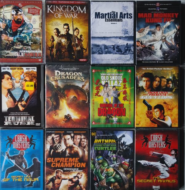 60 Brand new Martial arts dvds - Image 7