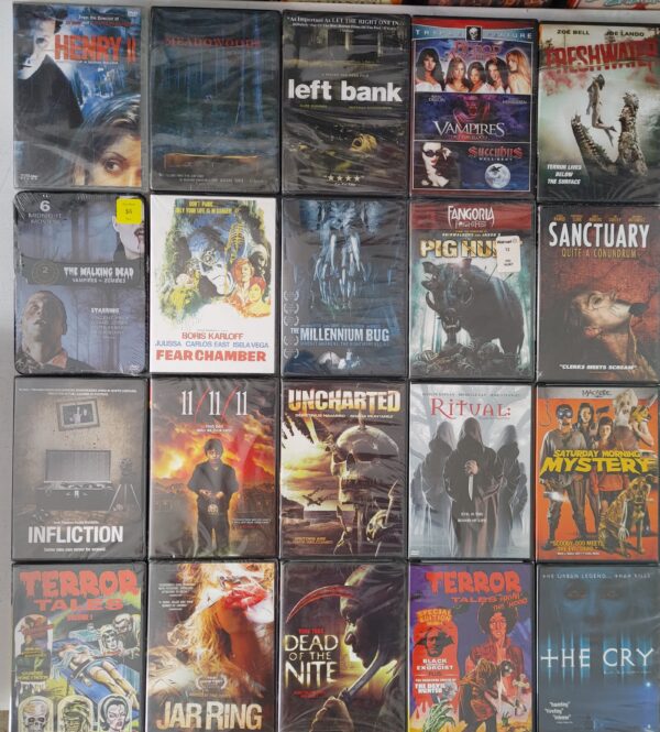 100 brand new horror dvds. Factory sealed. Free shipping. - Image 4